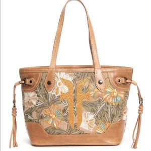 Frye embroiled bucket bag